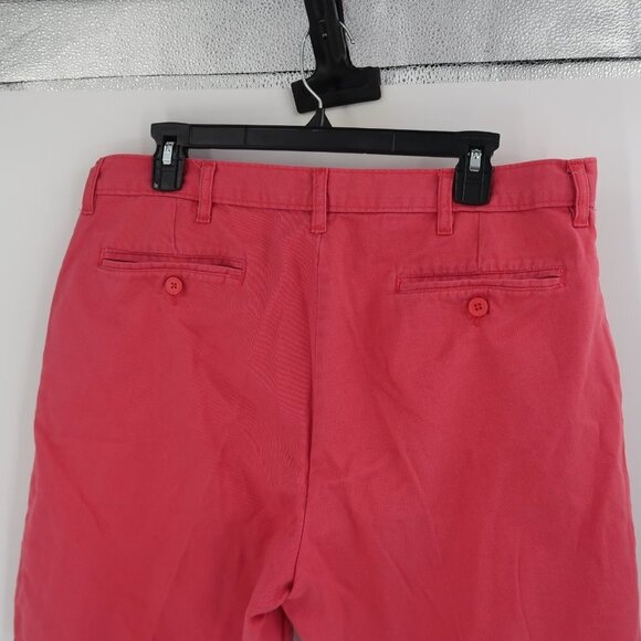 Cuffy's of Cape Cod Men's Salmon Pink/Red Shorts Size 36 - Picture 5 of 5